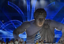 Τελετή Έναρξης Μεσογειακών Αγώνων: Η εντυπωσιακή είσοδος της ελληνικής αποστολής στην τελετή έναρξης
