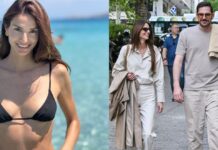 Ηλιάνα Παπαγεωργίου: Ποζάρει αγκαλιά με τον σύντροφό της, Γιάννη Καραβασάνη στις διακοπές τους