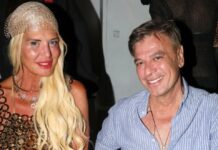 Μαρίνα Σταυράκη: Βραδινή έξοδος στα γραφικά σοκάκια της Μυκόνου με τον σύντροφό της, Bülent Özkan