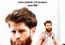 Dubai BC για Τόμας Γουόκαπ: «Ευχαριστούμε τον Ολυμπιακό για τον επαγγελματισμό και τη συνεργασία»