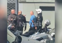 Ιερά Οδός: Νέα πλάνα με τον 55χρονο που απείλησε με τσεκούρι την οδηγό – Καρέ καρέ η σύλληψή του