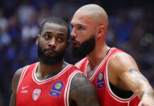 Ηρακλής – Ολυμπιακός 68-78: Νίκη με ανατροπή για τους Πειραιώτες στην πρεμιέρα της GBL